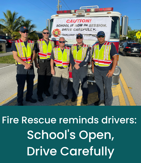 Schools Open Drive Carefully