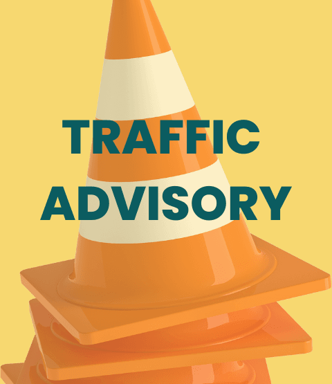 Traffic advisory news item