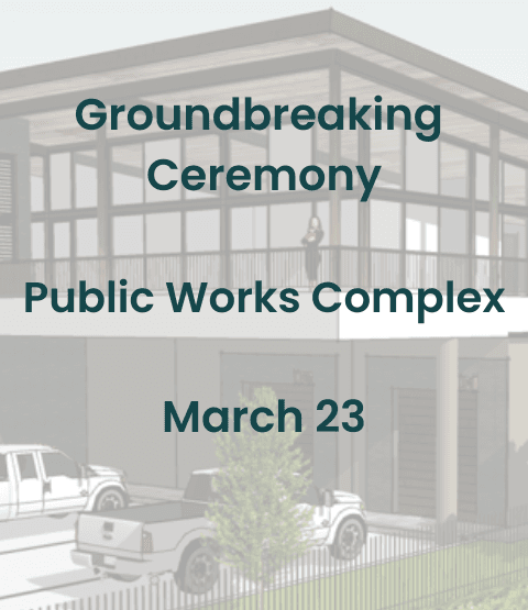 Public Works Groundbreaking news item