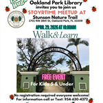 Nature walk & lady bug release 5 & under