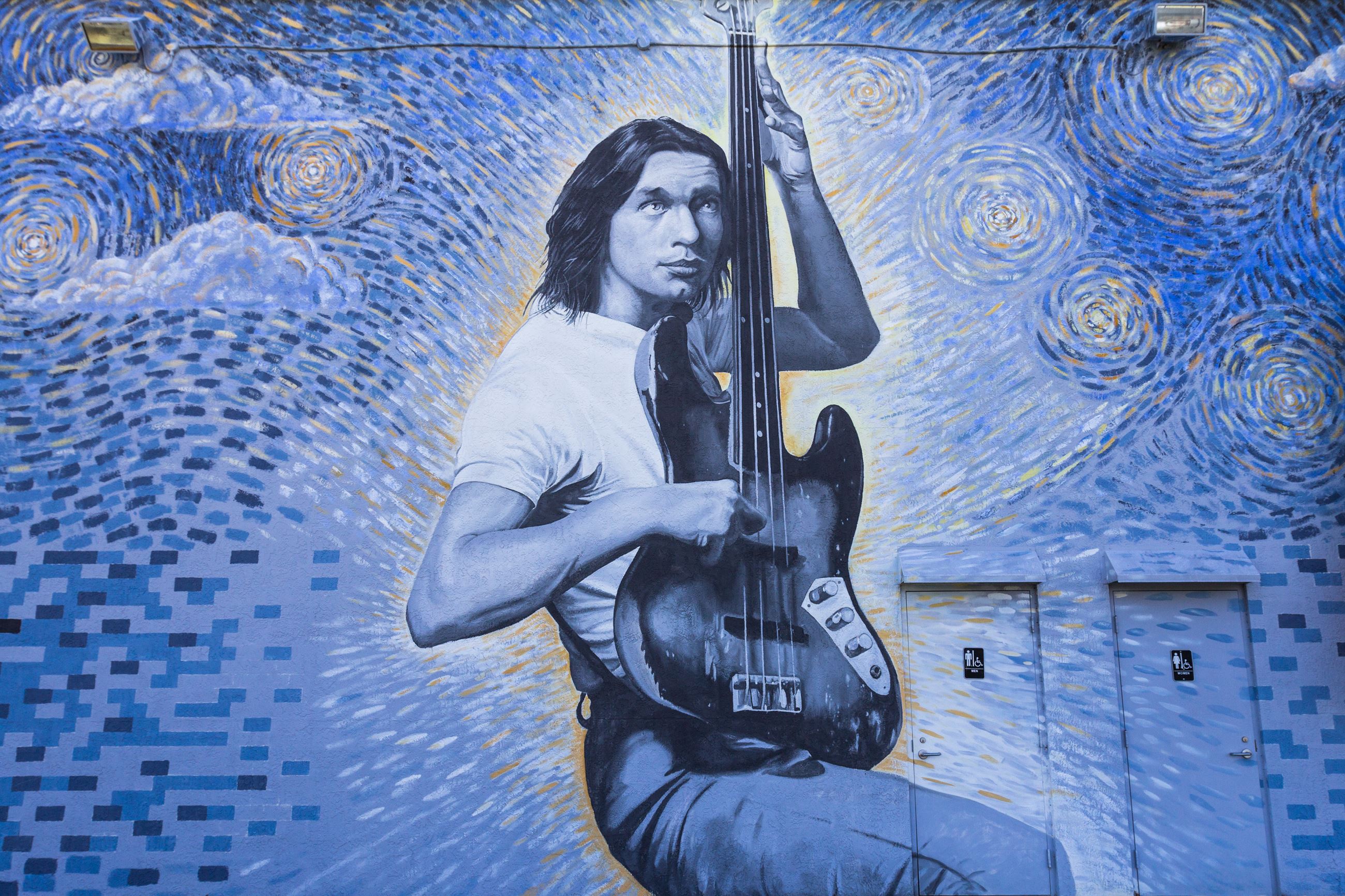 Jaco Pastorius Park Mural