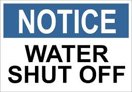Water Shut Off