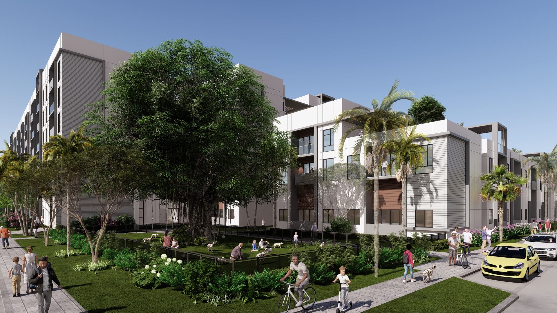 Horizon of Oakland Park south building - SE Corner