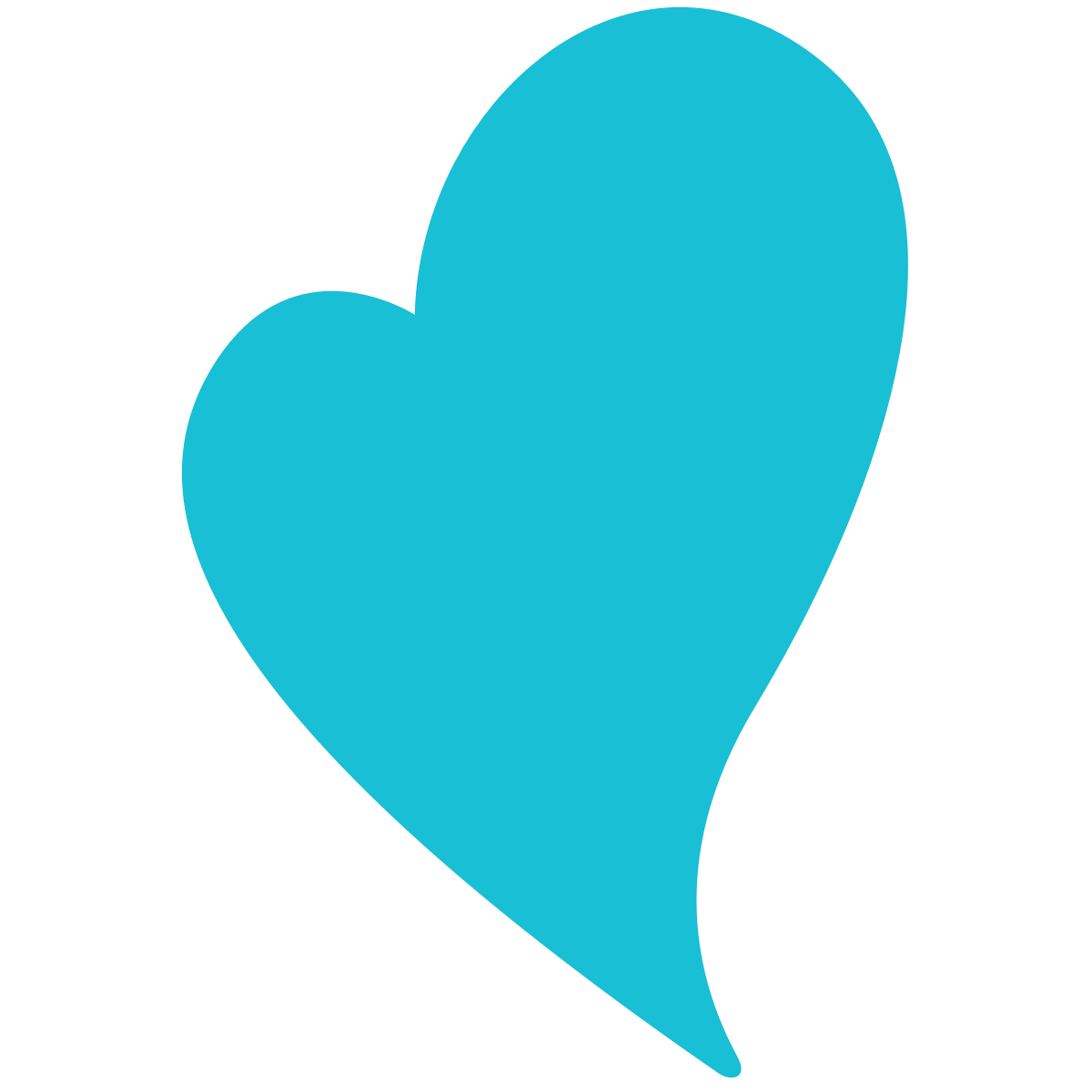 Beanstack blue heart logo